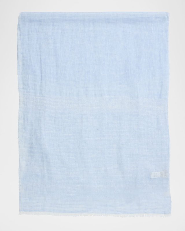 Gauzy Fringed Scarf
